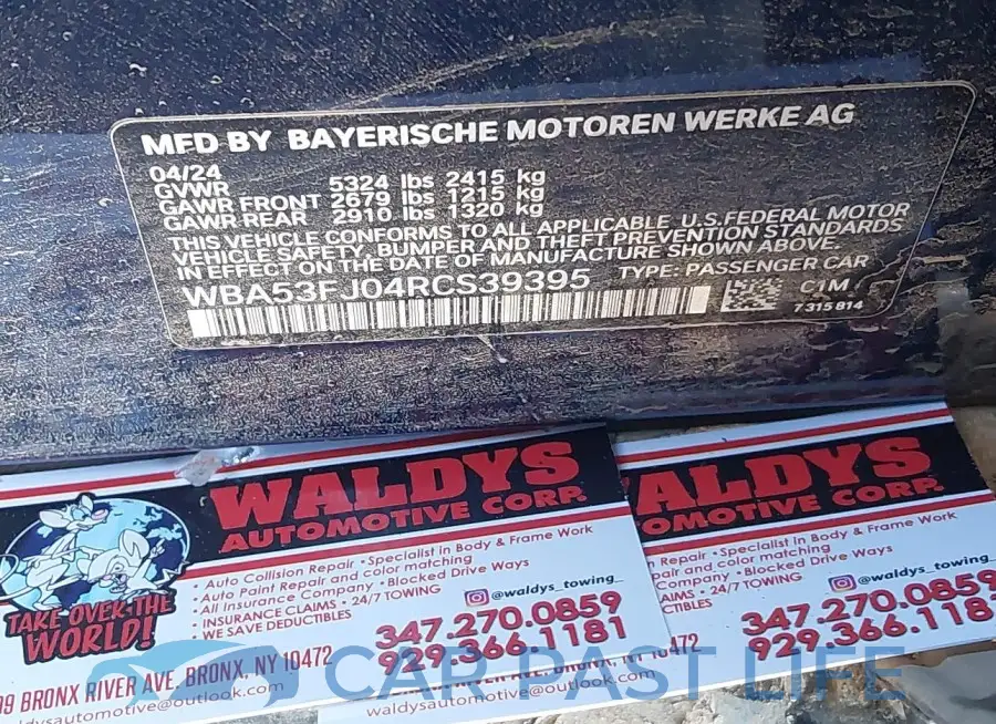 WBA53FJ04RCS39395# 9