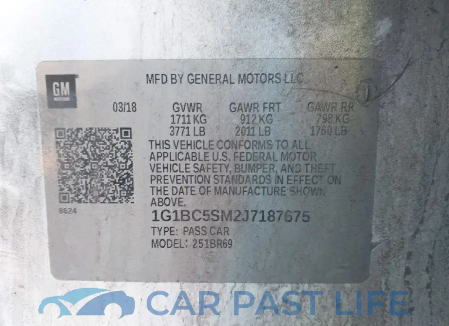 1G1BC5SM2J7187675# 9