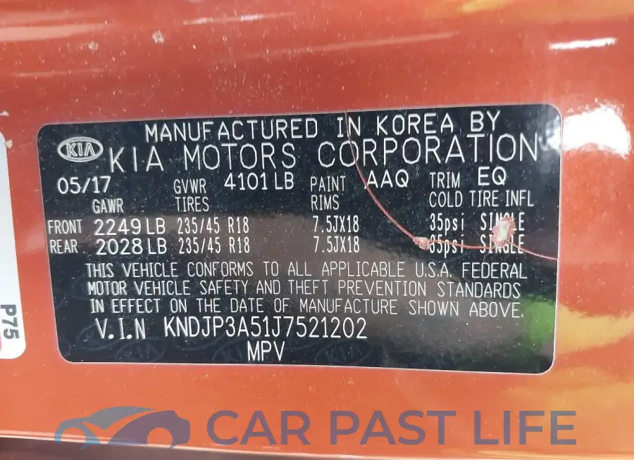 KNDJP3A51J7521202# 9