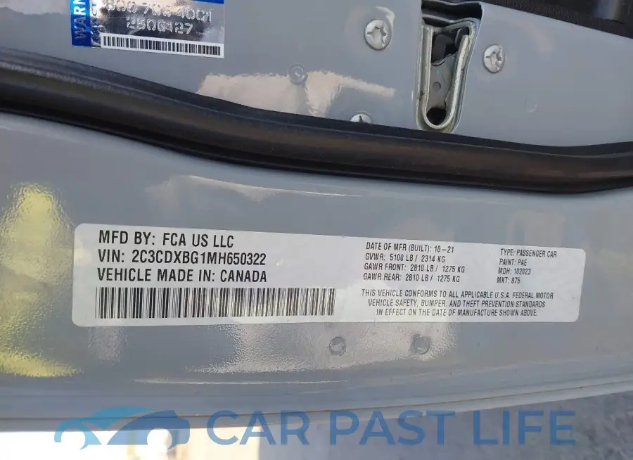2C3CDXBG1MH650322# 9