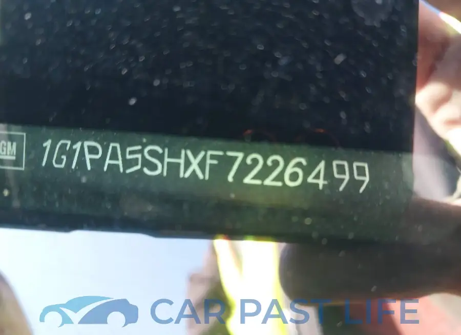 1G1PA5SHXF7226499# 9