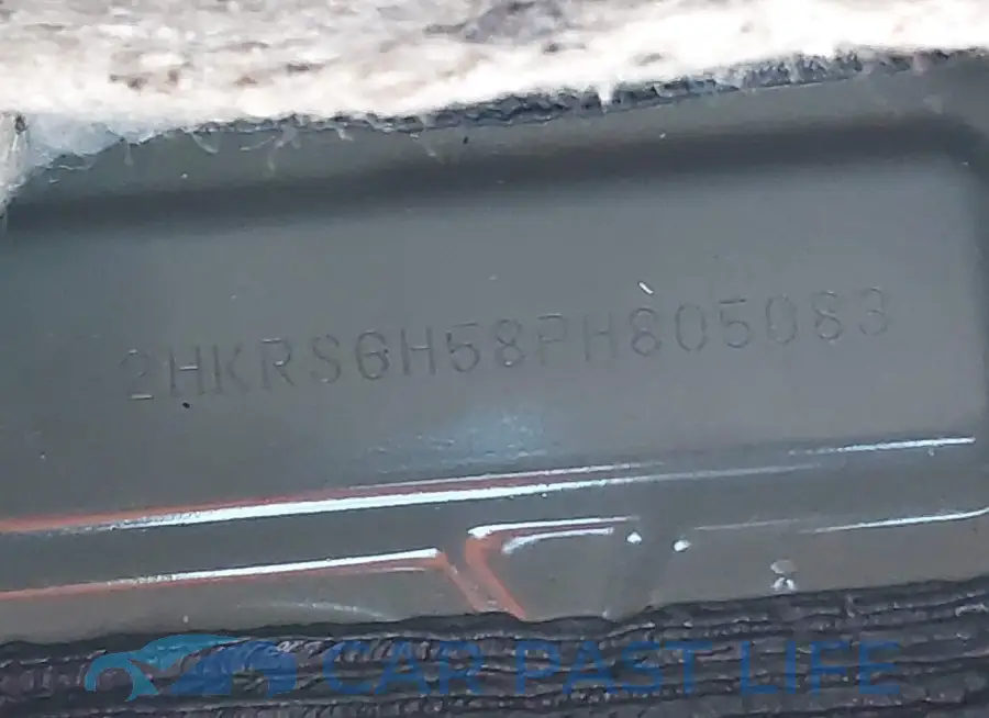 2HKRS6H58PH805083# 9