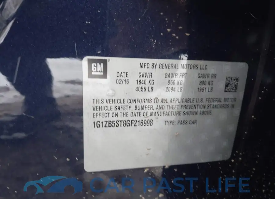 1G1ZB5ST8GF218998# 9