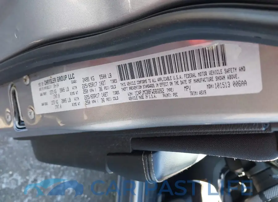 1C4PJMCB8FW583262# 9