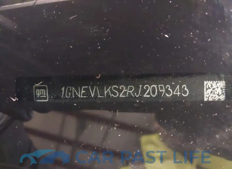 1GNEVLKS2RJ209343# 19