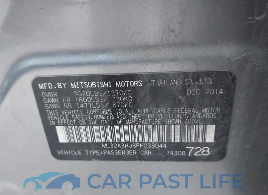 ML32A3HJ8FH038044# 9