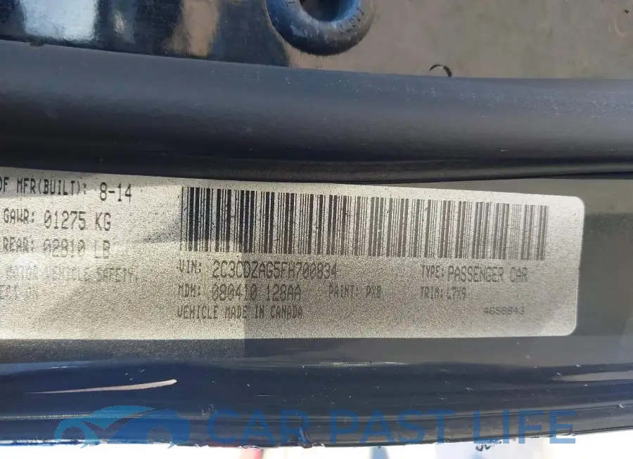 2C3CDZAG5FH700834# 9