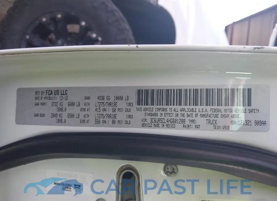 3C6UR5CL4HG601288# 9