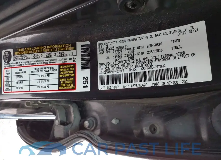 3TMCZ5AN3MM403547# 9