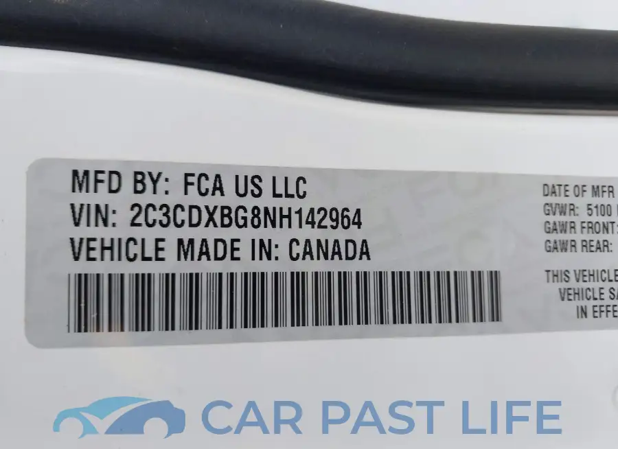 2C3CDXBG8NH142964# 9