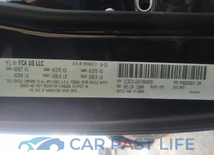 2C3CDXJG6FH903459# 9