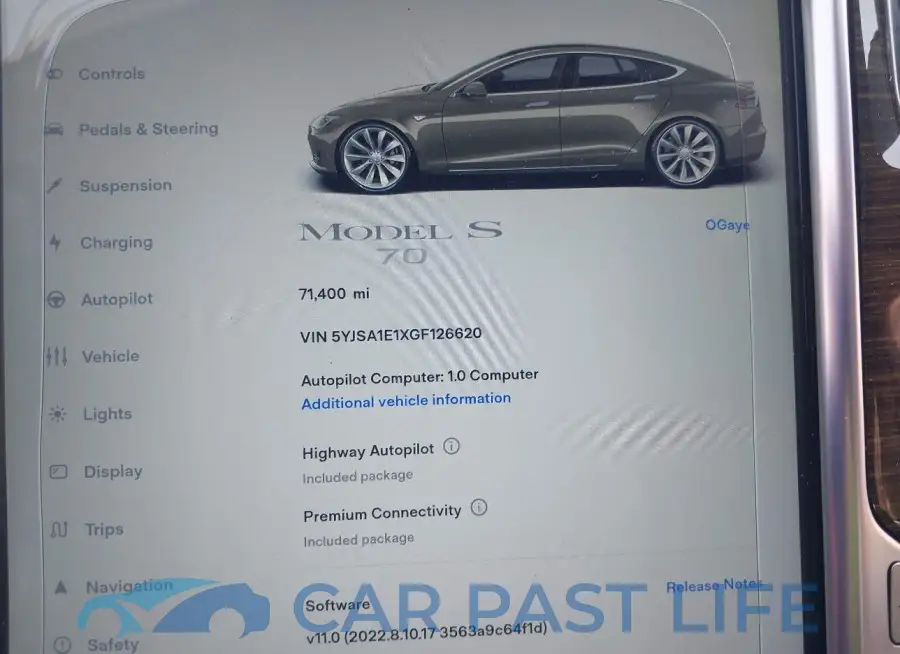 5YJSA1E1XGF126620# 15