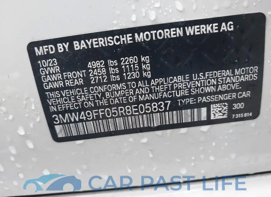 3MW49FF05R8E05837# 9