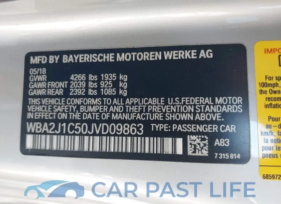 WBA2J1C50JVD09863# 9