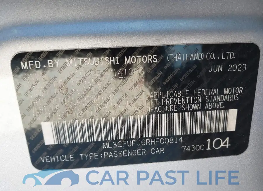 ML32FUFJ6RHF00814# 9