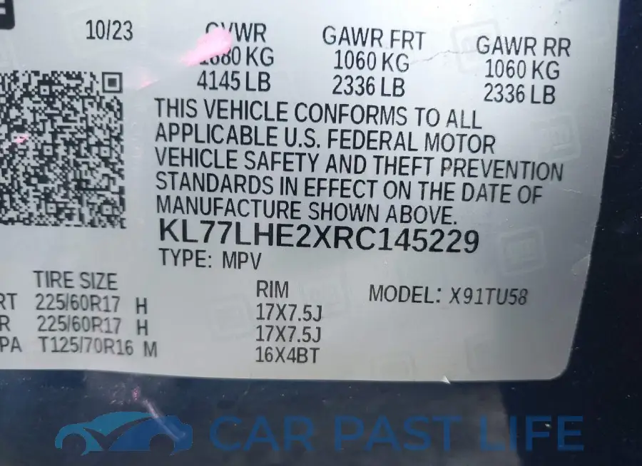 KL77LHE2XRC145229# 9