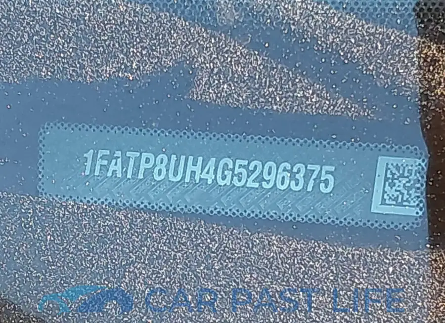 1FATP8UH4G5296375# 9