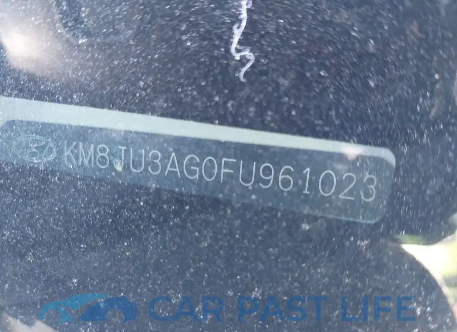 KM8JU3AG0FU961023# 9