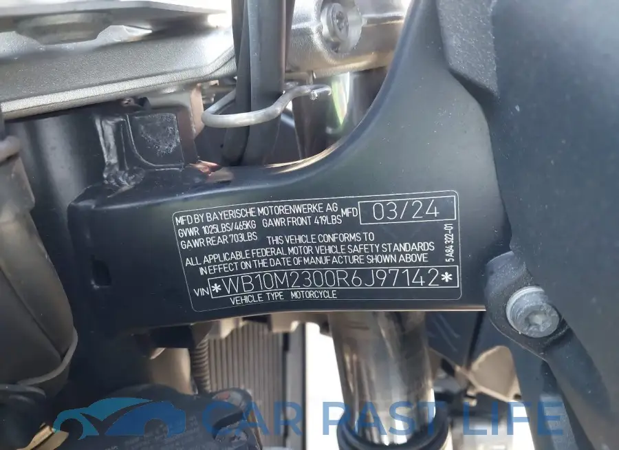 WB10M2300R6J97142# 10