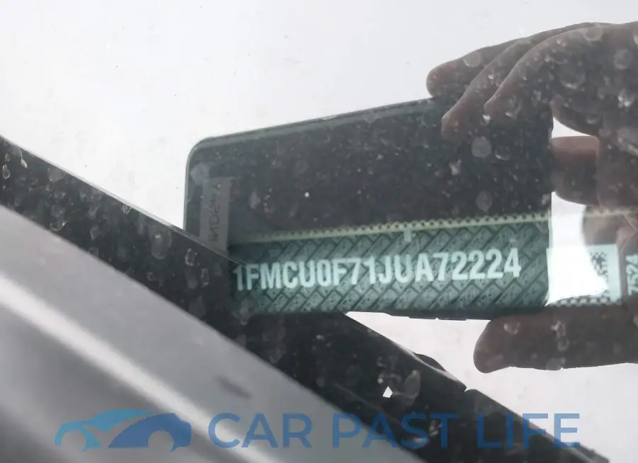1FMCU0F71JUA72224# 9