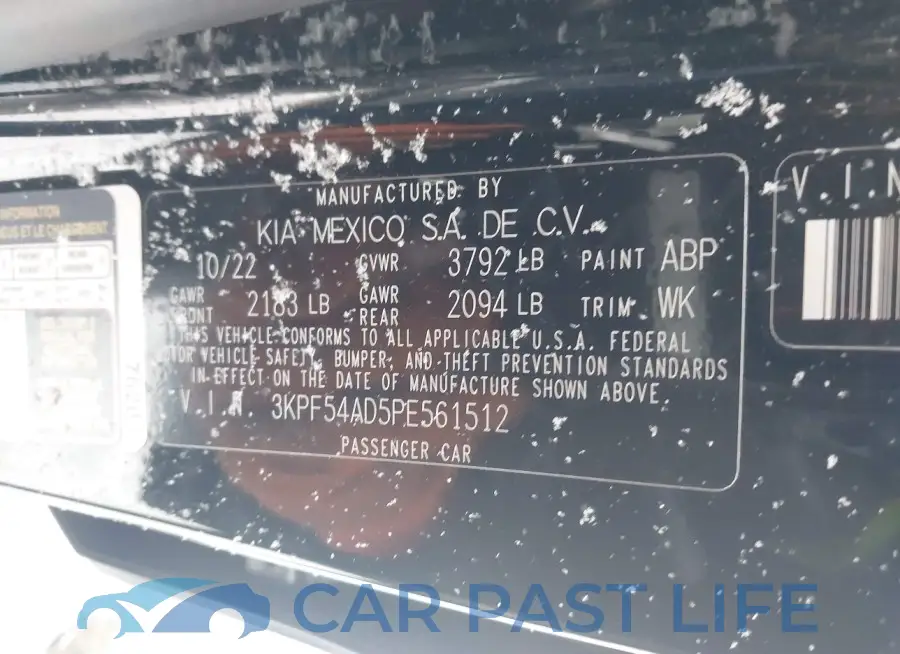 3KPF54AD5PE561512# 9