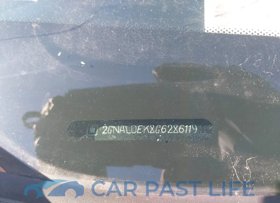 2GNALDEK8G6286119# 9