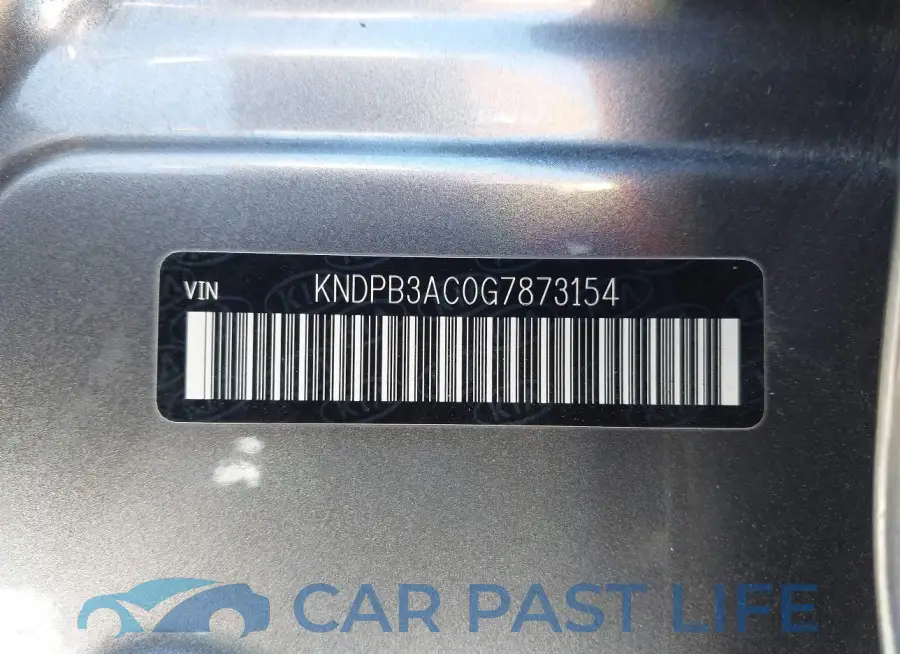 KNDPB3AC0G7873154# 9