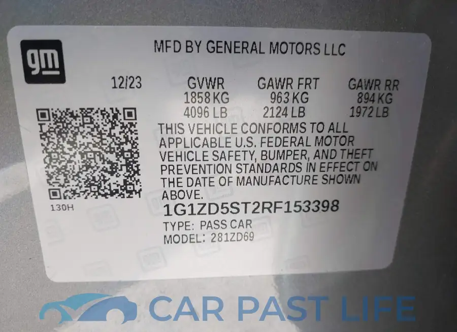 1G1ZD5ST2RF153398# 9