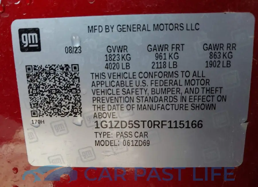1G1ZD5ST0RF115166# 9