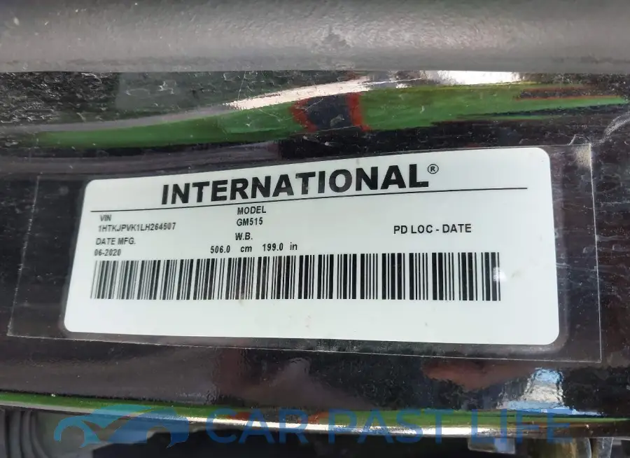 1HTKJPVK1LH264507# 8