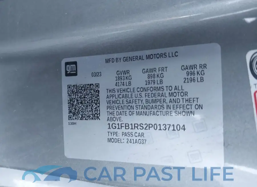 1G1FB1RS2P0137104# 9