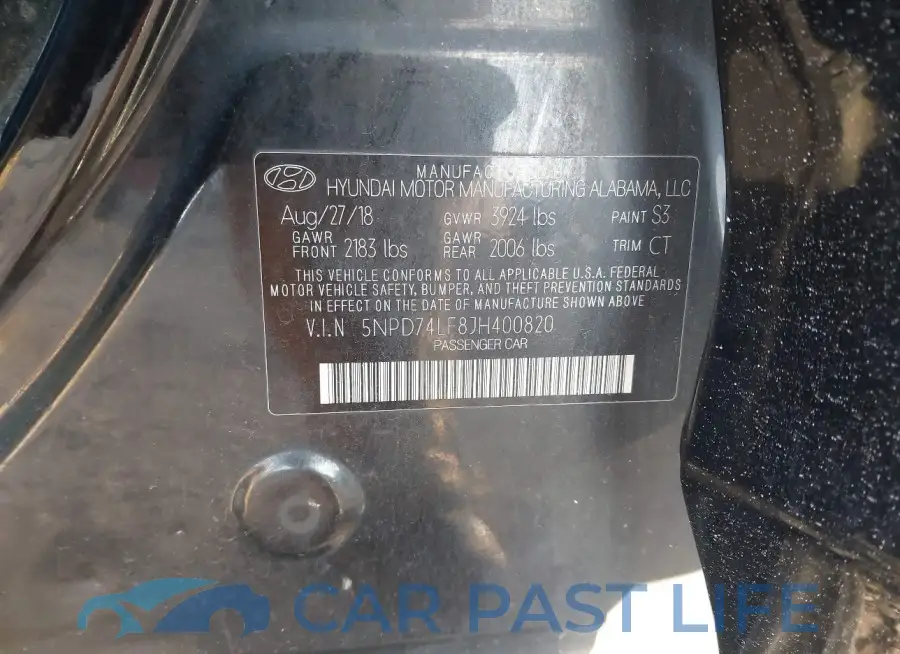5NPD74LF8JH400820# 9