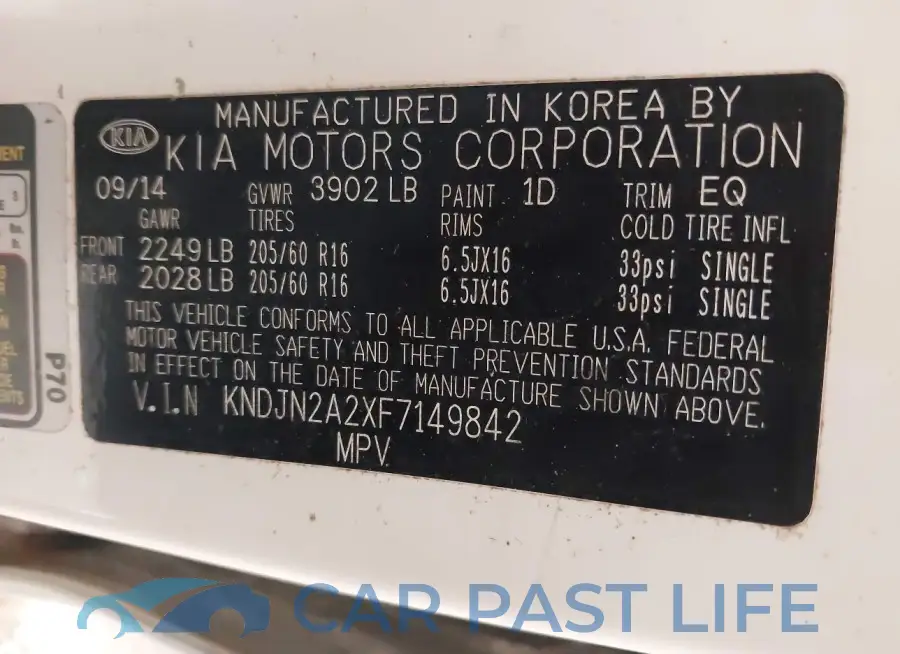 KNDJN2A2XF7149842# 9