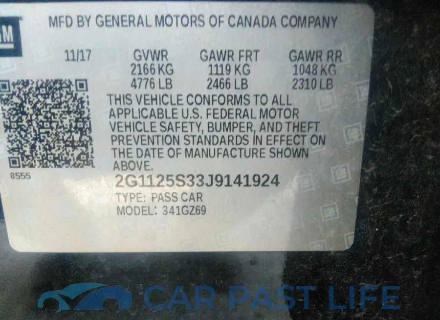2G1125S33J9141924# 9
