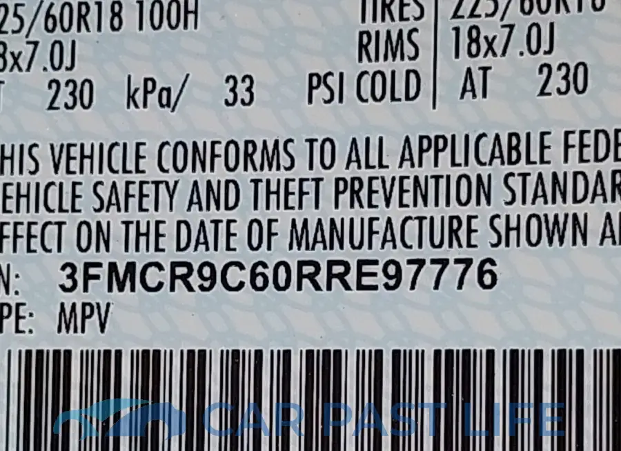 3FMCR9C60RRE97776# 9