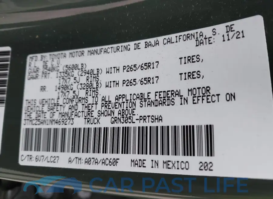 3TMCZ5AN1NM469273# 9