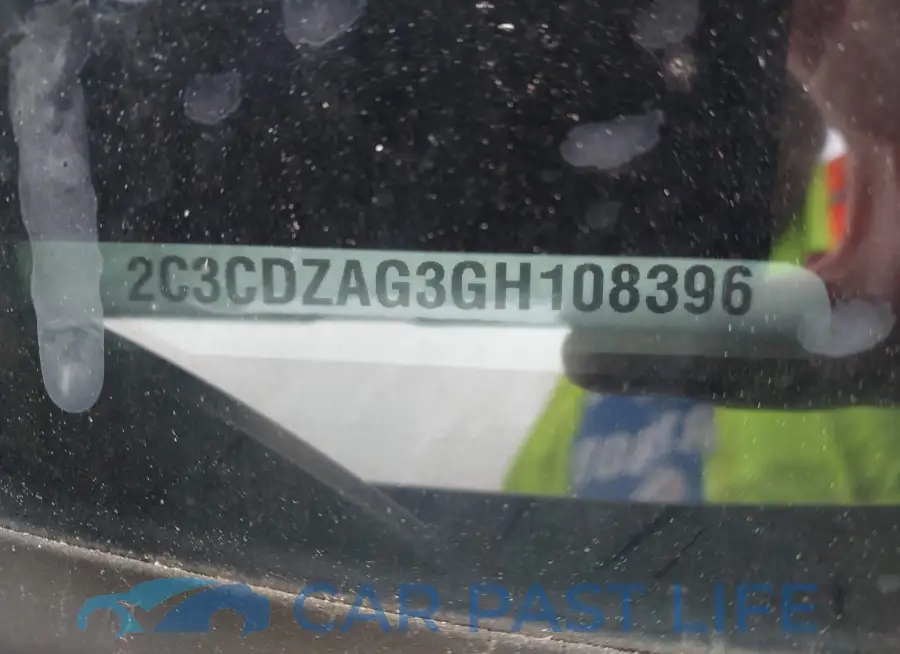 2C3CDZAG3GH108396# 9