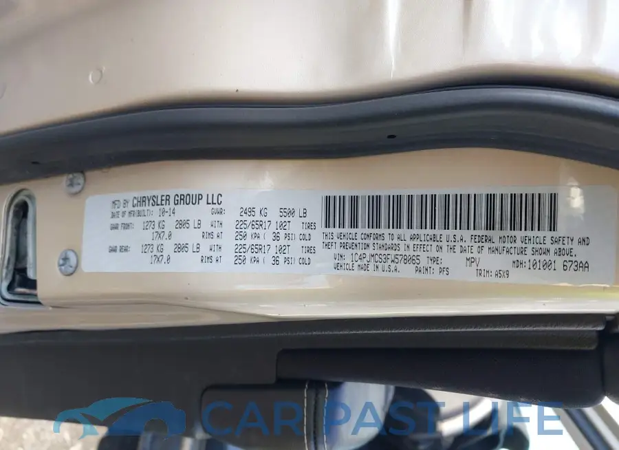 1C4PJMCS3FW578065# 9