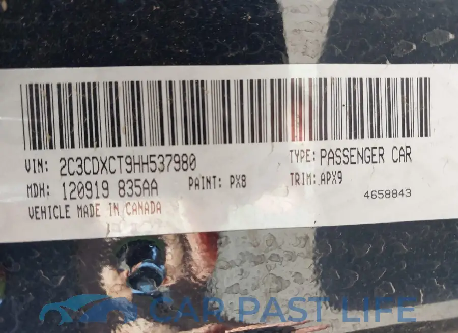 2C3CDXCT9HH537980# 9