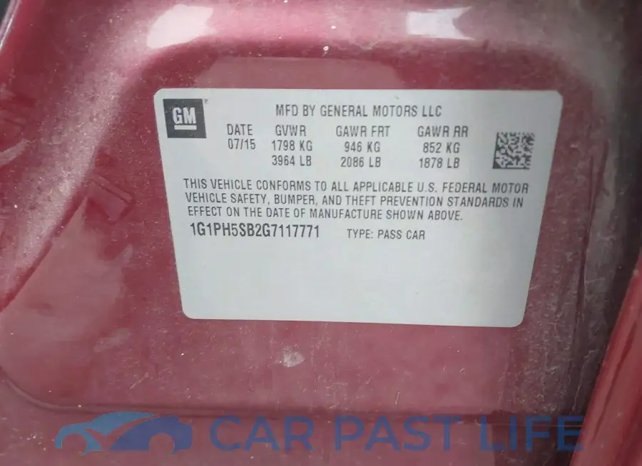 1G1PH5SB2G7117771# 9