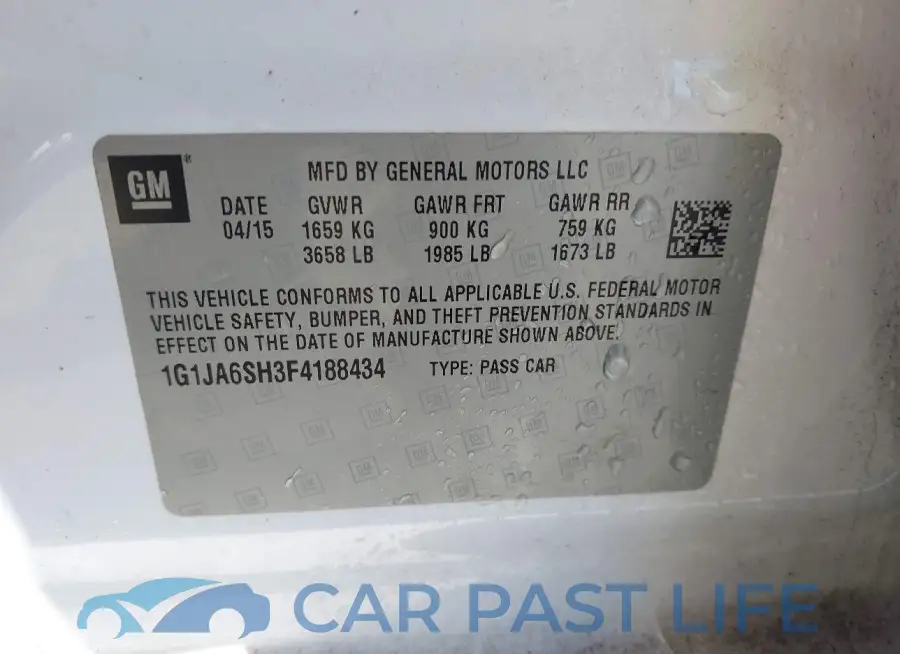 1G1JA6SH3F4188434# 9