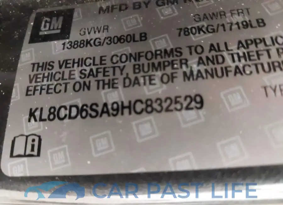 KL8CD6SA9HC832529# 9