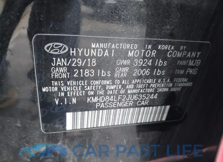 KMHD84LF2JU635244# 9