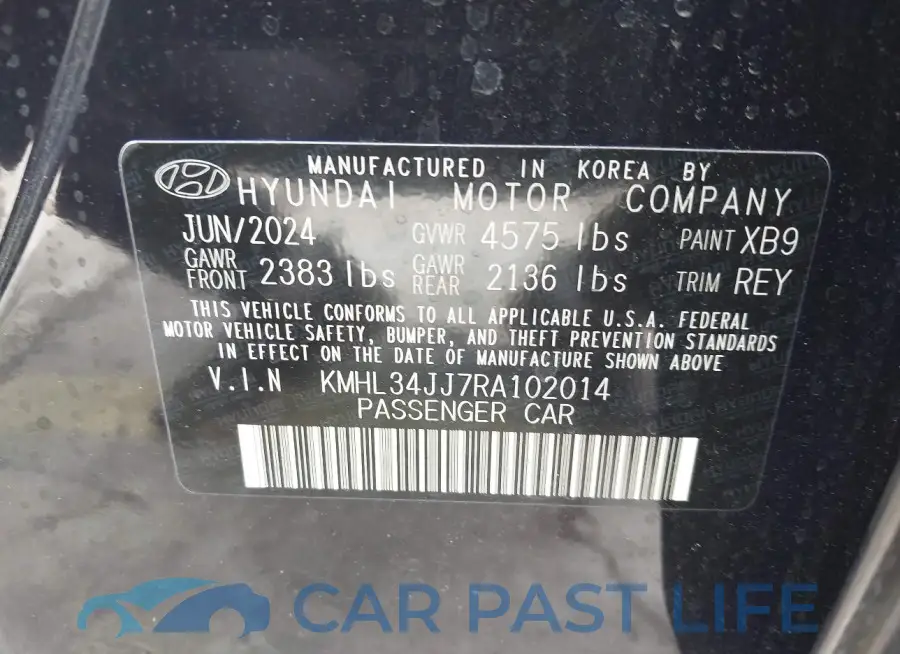 KMHL34JJ7RA102014# 9