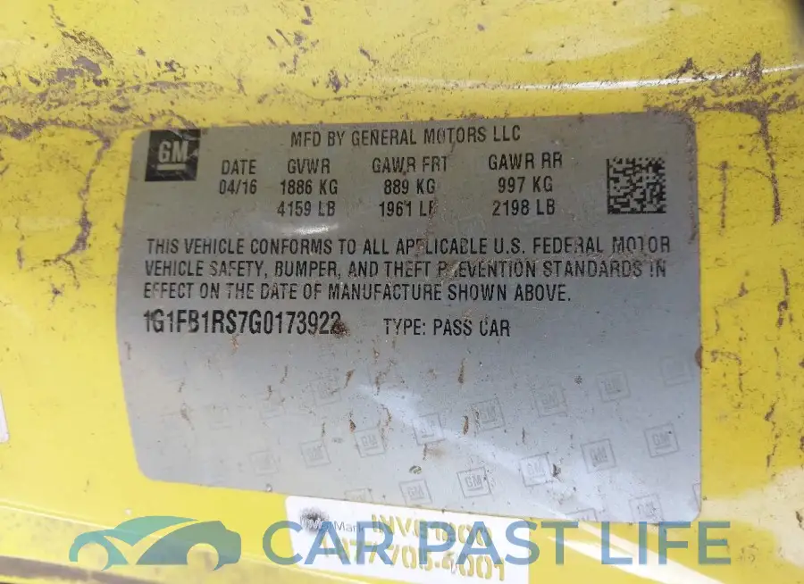1G1FB1RS7G0173922# 9