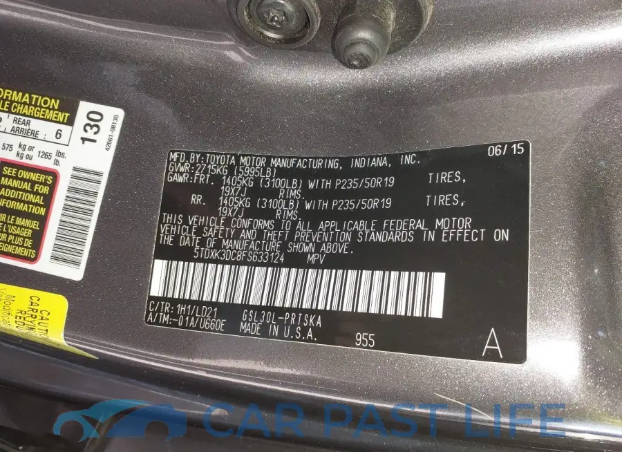 5TDXK3DC8FS633124# 9