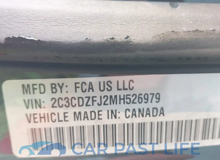 2C3CDZFJ2MH526979# 9
