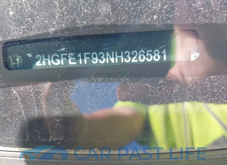 2HGFE1F93NH326581# 9