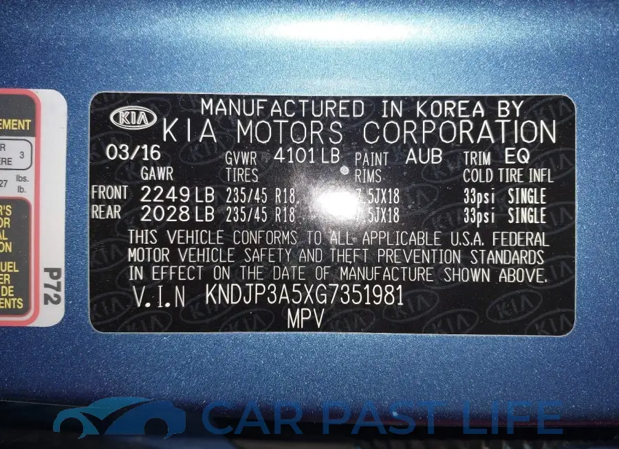 KNDJP3A5XG7351981# 9