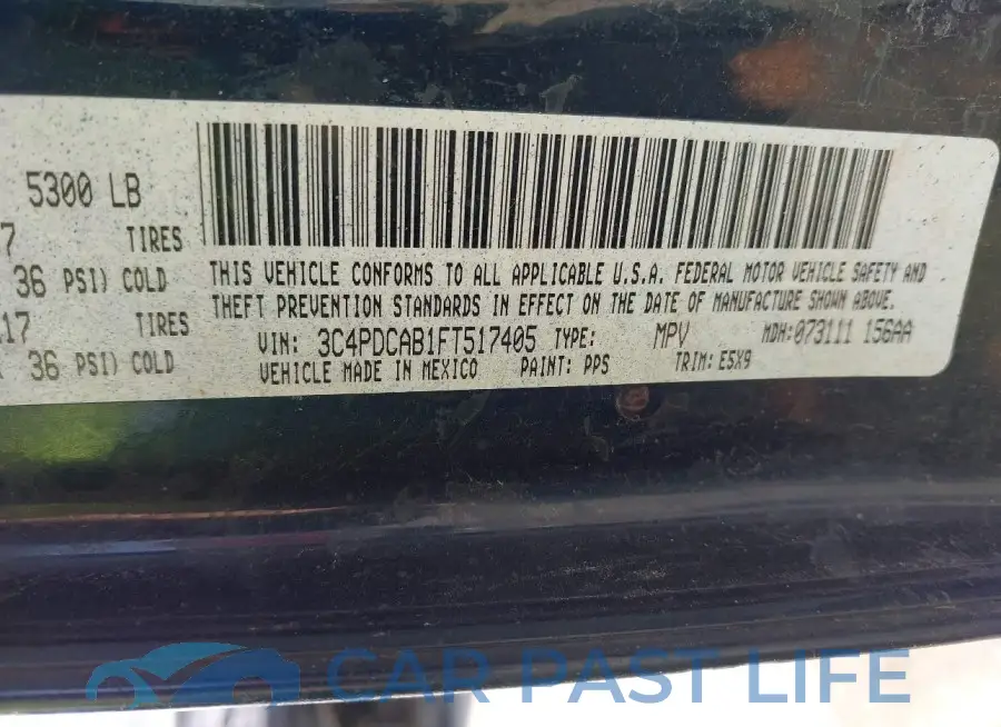 3C4PDCAB1FT517405# 9